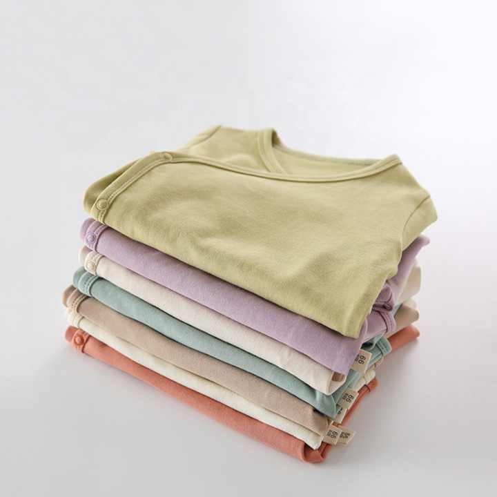Thick Cotton Newborn Bodysuit for Spring & Autumn