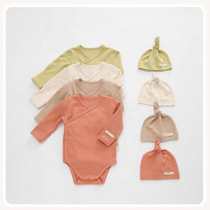 Thick Cotton Newborn Bodysuit for Spring & Autumn