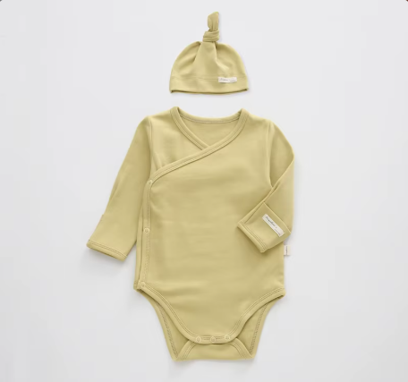 Thick Cotton Newborn Bodysuit for Spring & Autumn