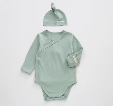 Thick Cotton Newborn Bodysuit for Spring & Autumn